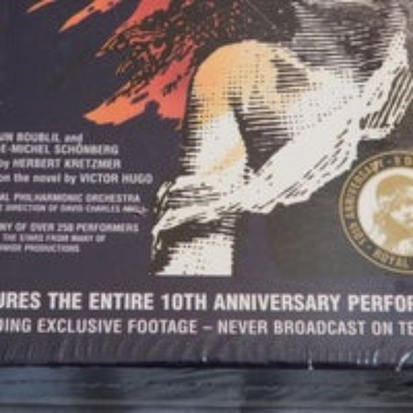 Les Miserables In Concert VHS NEW AND SEALED - Picture 4 of 7